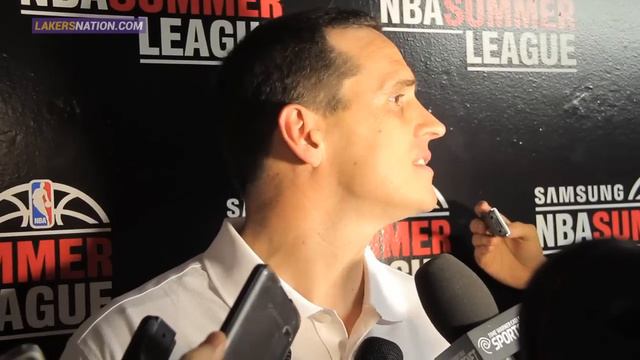 Mark Madsen After Lakers Summer League Loss To The Timberwolves смотреть онлайн