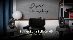 Edifier R1280DB vs Edifier E25HD Luna Eclipse HD  ||  Sound Demo w/ Bass Test