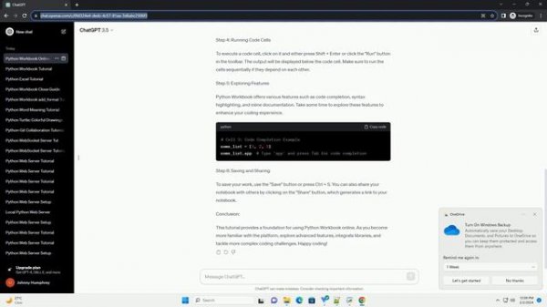 python workbook online