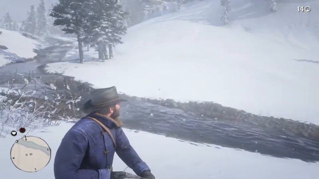 Red Dead Redemption 2 АРТУР ОХОТИТЬСЯ НА ОЛЕНЕЙ И РАЗДЕЛКА ТУШИ. смотреть онлайн