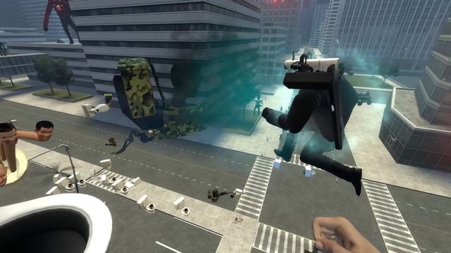BOSS GIANT SKIBIDI TOILET vs TEAM TV MAN and CAMERA MAN | Skibidi Toilet in Garry's Mod смотреть онлайн