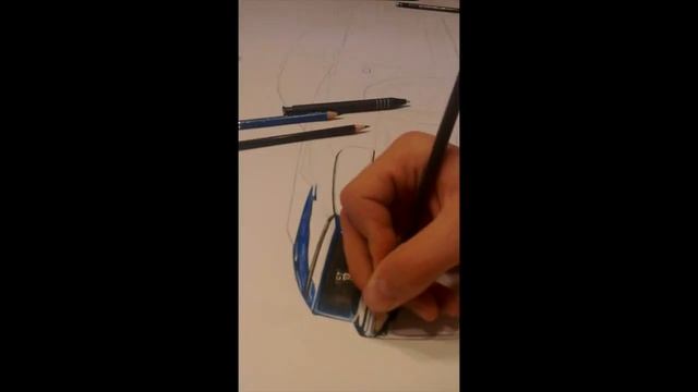 Car Sketch Nissan Skyline GTR 34 | XXL Drawing Part 2 (autozeichner.com) смотреть онлайн