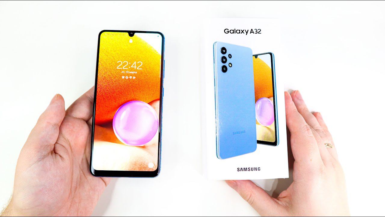 Samsung Galaxy A32 - обзор, распаковка, тест камер смотреть онлайн