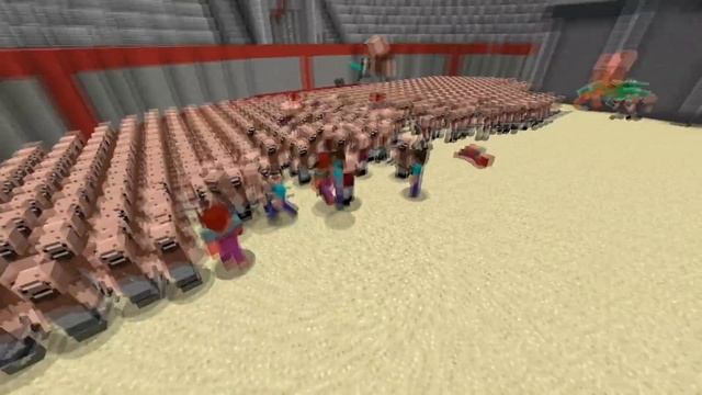 Minecraft Battle: Noob vs PRO vs HACKER vs GOD : SUPER GOD NOTCH APOCALYPSE Challenge - Animation смотреть онлайн