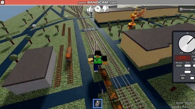 Roblox Square Rails Ro scale Train Set! смотреть онлайн