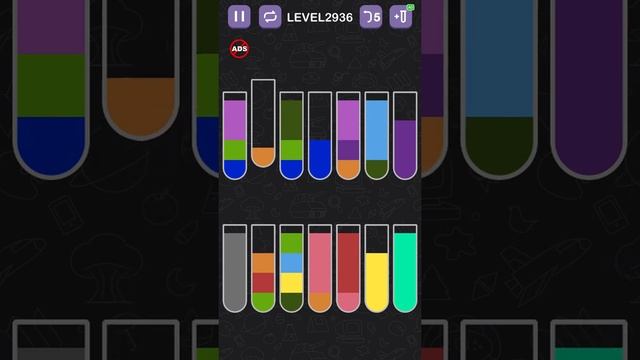water_level_2936 #puzzle #game #sortpuzzle #color смотреть онлайн