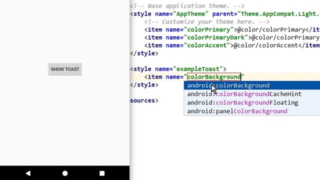 Styleable Toast Library - Android Studio Tutorial смотреть онлайн
