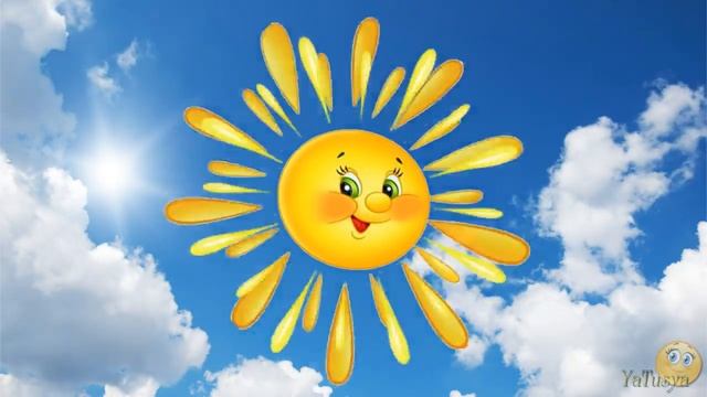 Весёлое солнышко - Детские футажи для видеомонтажа в Full HD(1080p) смотреть онлайн