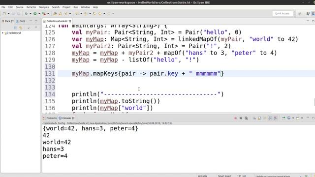 Kotlin für alle Tutorial #84 - MapKeys und MapValues смотреть онлайн