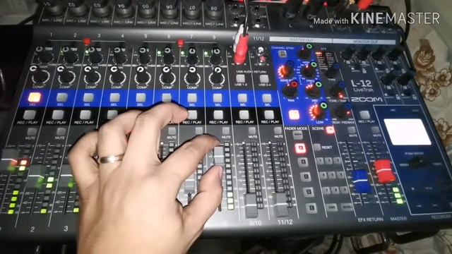 Mixing church service and FB live using Zoom Livetrak L-12 смотреть онлайн