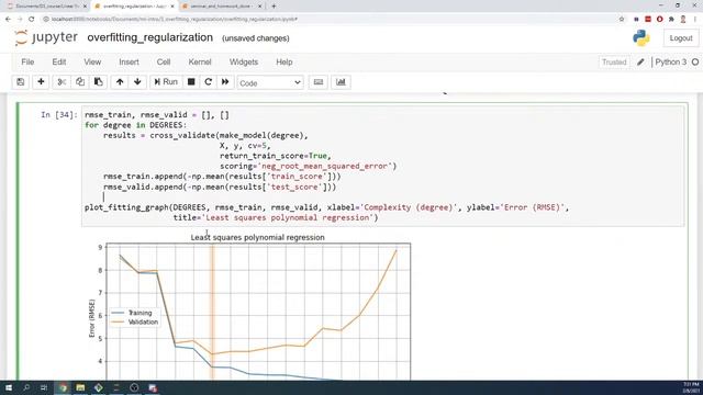 RS School ML Overfitting and Regularization смотреть онлайн