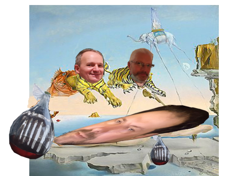 Сон, вызванный полётом пчелы вокруг графина с кальвадосом, за секунду до пробуждения.