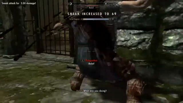 Skyrim The Thief Lord's Guide to Sneaking смотреть онлайн