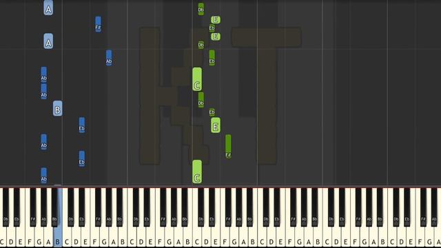 NEW AND IMPROVED Asgore from Undertale - Medium Mode [Piano Tutorial] (Synthesia) смотреть онлайн