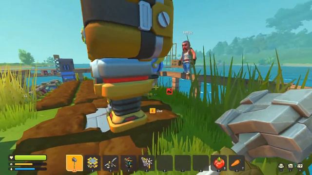 МЫ делаем Автоферму | Scrap Mechanic #13 смотреть онлайн
