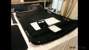 Перетяжка потолка Ауди 80