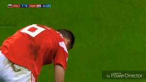 РОССИЯ - ХОРВАТИЯ ГОЛ ЧЕРЫШЕВА  1:0