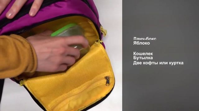 Женский рюкзак с пчёлами и ромашками GRIZZLY RD-843-2 смотреть онлайн