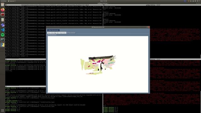 User Interface Demo for 3D reconstruction of an environment смотреть онлайн