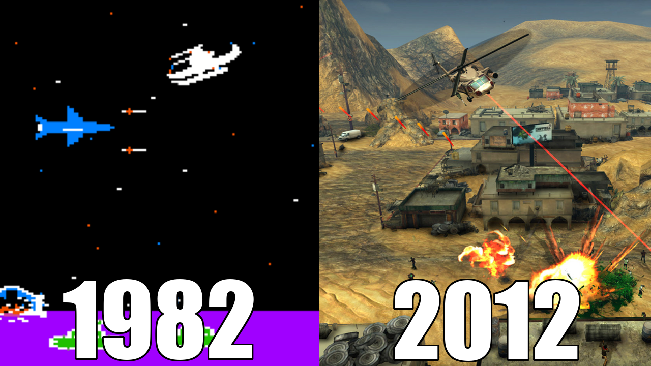 Эволюция серии игр Choplifter [1982-2012] смотреть онлайн