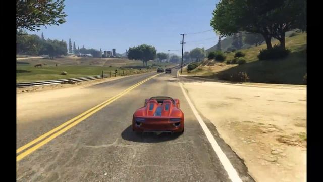 GTA V Mod Porsche 918 Spyder смотреть онлайн