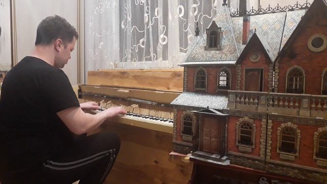 Jo Dassen`s music on my handmade piano! смотреть онлайн