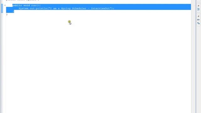 SPRING TASK SCHEDULER DEMO смотреть онлайн