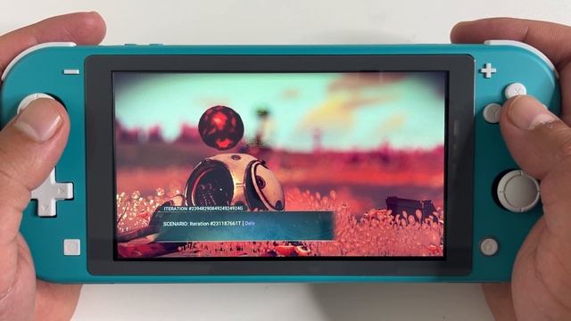 No Man's Sky Nintendo Switch LITE Gameplay and Unboxing смотреть онлайн