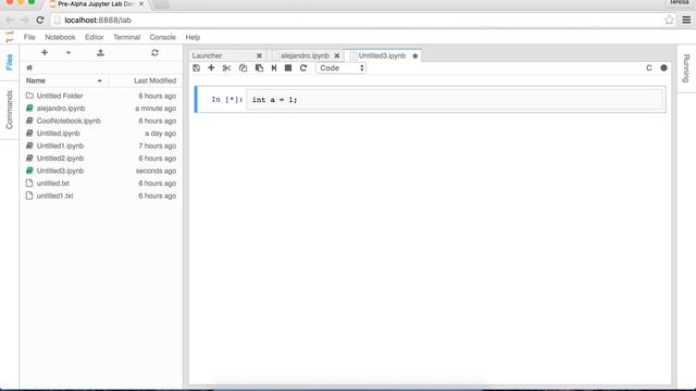 JupyterLab: ImageWidget and Notebook User Test 2 смотреть онлайн