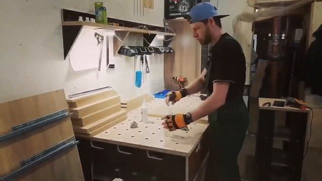 Сборка кухонных шкафов на ламели. ? смотреть онлайн