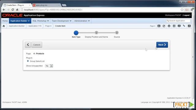 Oracle APEX - Consume an Item Plug in смотреть онлайн