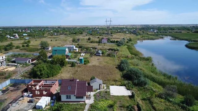 Красный Яр (Белозерки, Самара, Cамарская область) - Аэросъемка4К