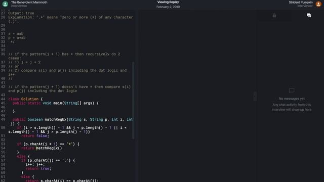 Java interview with a Microsoft engineer: Regex matching смотреть онлайн