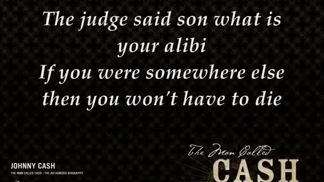 Johnny Cash - The long black veil lyrics смотреть онлайн