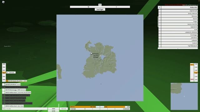 Полет на Ту-160 в Neo Warflare в Роблоксе смотреть онлайн