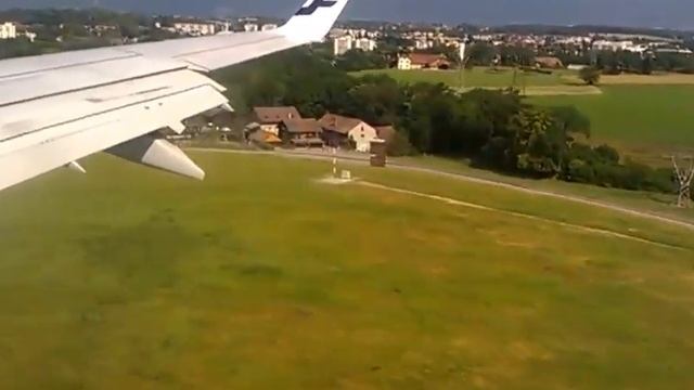 Посадка в Женеве!!! Finnair. 2 июля 2013 год смотреть онлайн