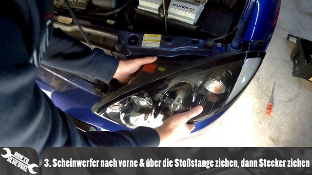 Anleitung: Ford Cougar (BCV, EC_, Bj. 98-01) Scheinwerfer tauschen / Lampen wechseln - Einbau Ausba смотреть онлайн