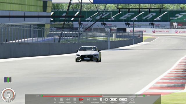 ¹⁶⁶ Mercedes AMG GT63 S | Assetto Corsa смотреть онлайн