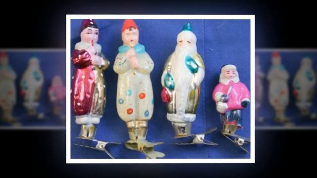 Самые красивые новогодние игрушки времён СССР. смотреть онлайн