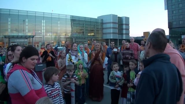 Встреча ЕС Шрила Индрадьюмна Свами и его спутников в Екатеринбурге, 30.04.2015 смотреть онлайн