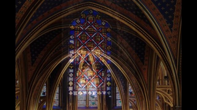 Часовня Сент-Шапель в Париже. смотреть онлайн