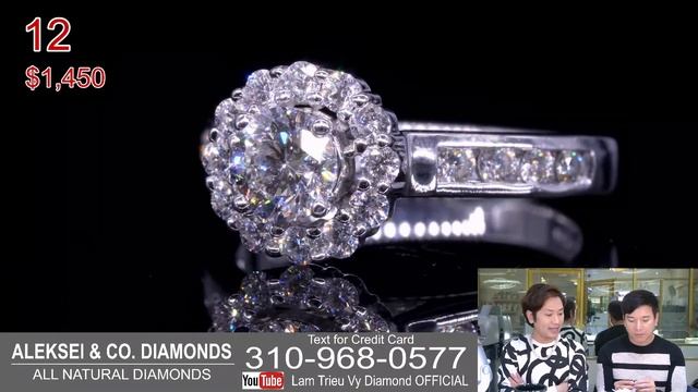 Special Livestream Thu Nam 5/19/22 - bong kim cuong 5ly, nhan 7ly8, Lac tay kim cuong, Yellow diam смотреть онлайн