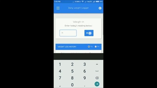 How to use weight logger смотреть онлайн