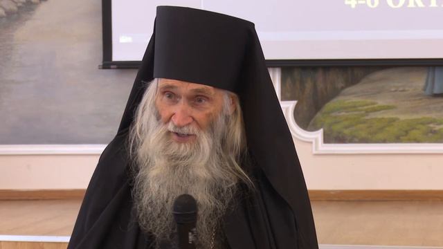 Схиархимандрит Илий (Ноздрин) встретился с семинаристами Белгородской Духовной семинарии смотреть онлайн