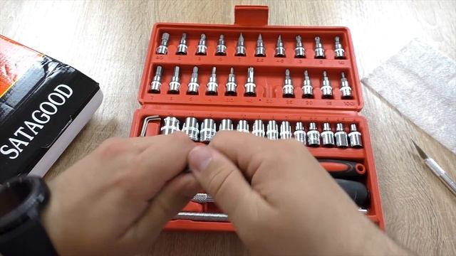 Набор инструментов SATAGOOD с Aliexpress