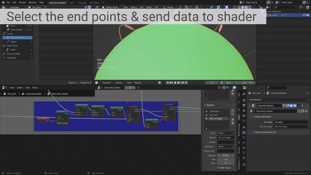 Holographic planet map: How to send data to the shader | Geometry Nodes Challenge, Part 3/6 смотреть онлайн