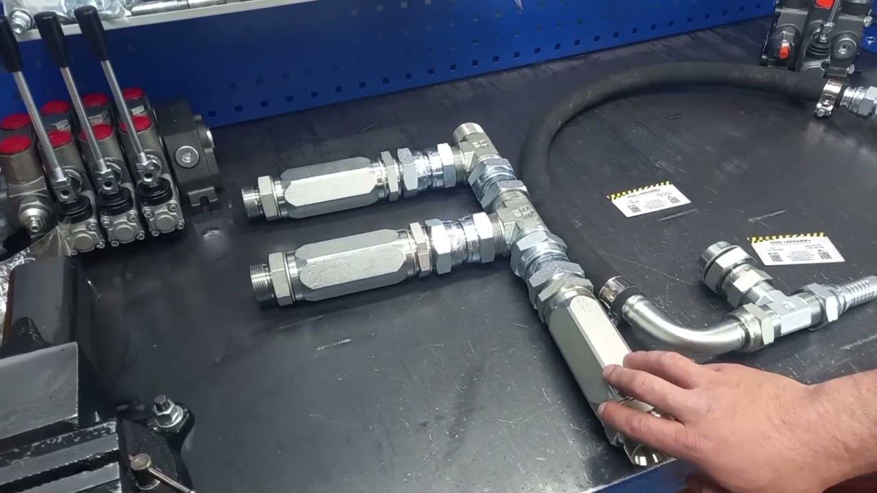 Гидравлический предохранительный клапан (by pass) сборка и варианты смотреть онлайн