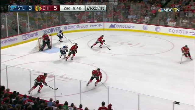 NHL.2015/16. St. Louis Blues - Chicago Blackhawks. 2 тайм. НХЛ. 03.11.2015. смотреть онлайн