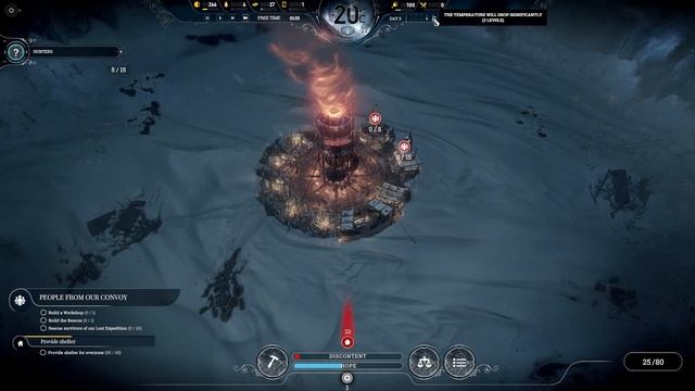BUILDING THE BEACON TO SEARCH FOR PEOPLE!! - Frostpunk Gameplay смотреть онлайн