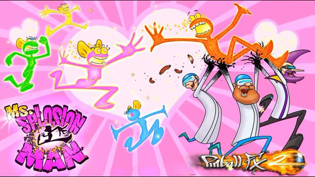 PFX2 Backglass Splosion Man Pinball FX 2 смотреть онлайн